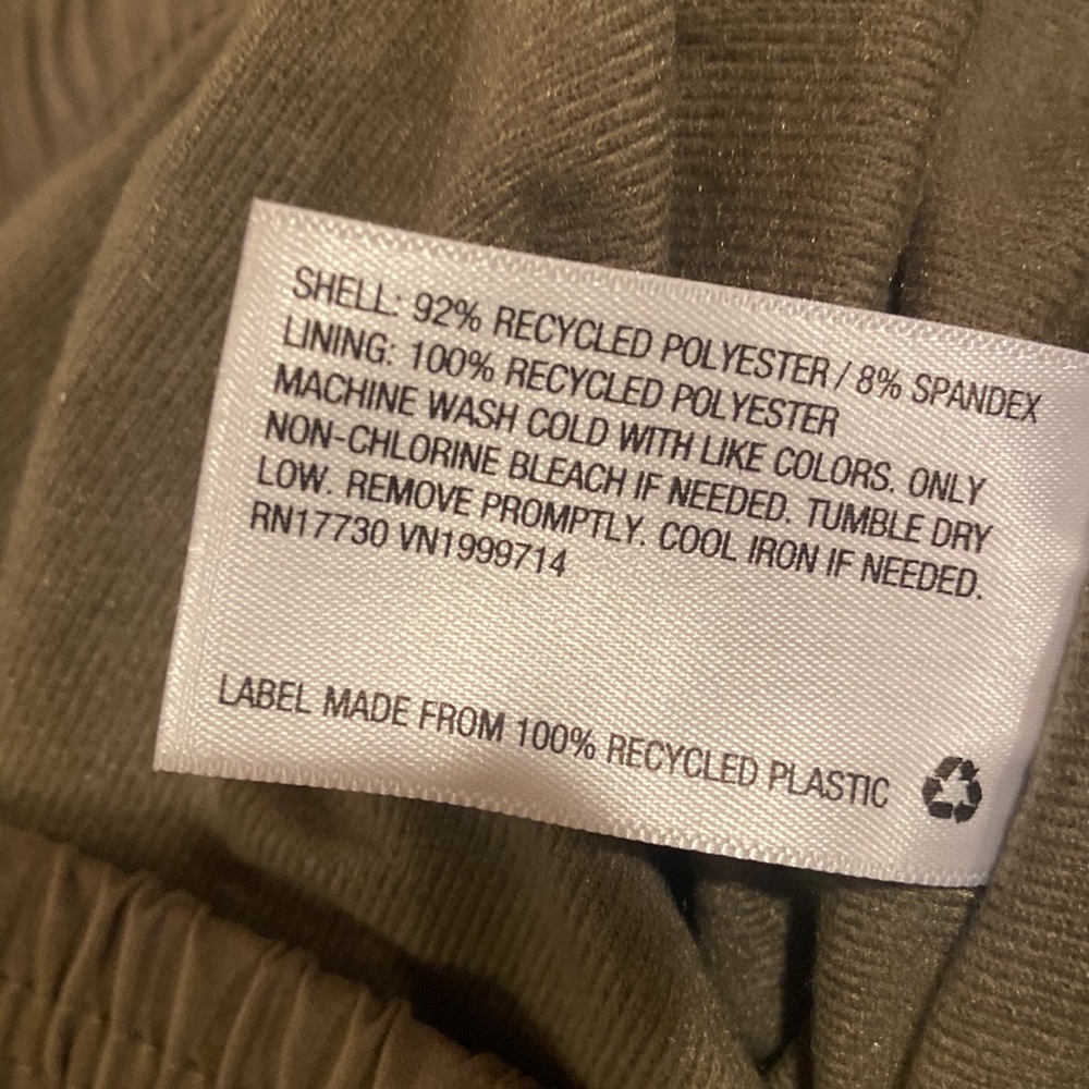 Woman’s All In Motion Lined Woven Joggers Size XS - Picture 12 of 13